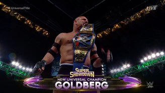 Bill Goldberg Won The Universal Championship At Super Showdown And Is Headed To WrestleMania