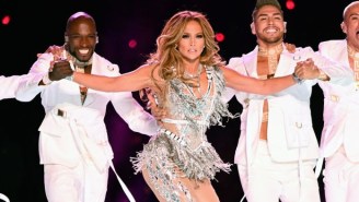 Alex Rodriguez Enjoyed Jennifer Lopez’s Super Bowl Halftime Show From The Crowd