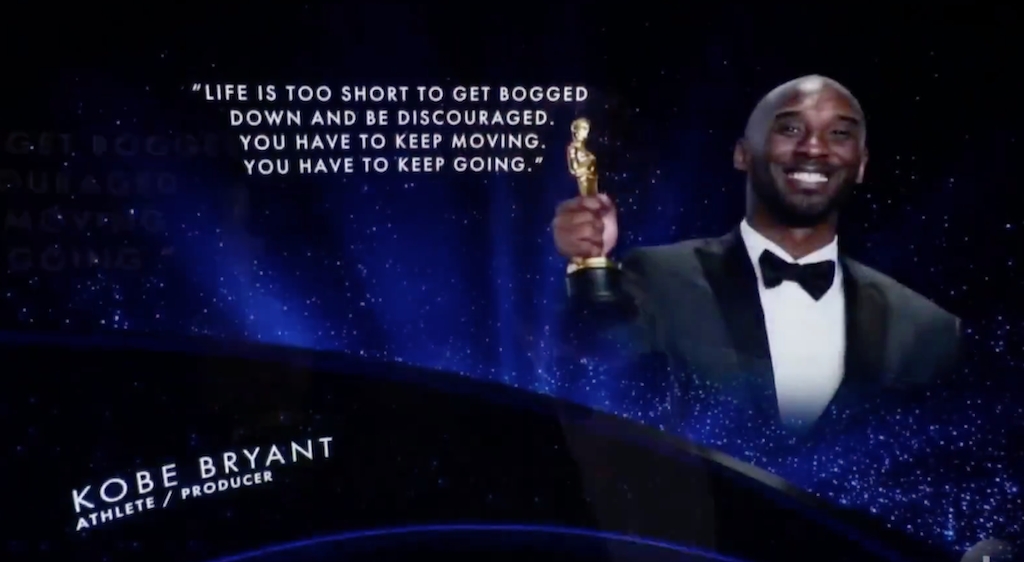 The 2020 Oscars In Memoriam Montage Opened By Honoring Kobe Bryant 2610