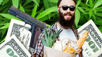 Groceries, Guns, and Ganja Have Become The Holy Trinity Of The Panic-Buying Public