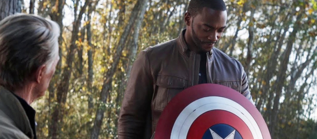 Anthony Mackie Captain America Shield
