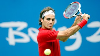 Roger Federer Is Spending His Coronavirus Hiatus Doing Trick Shots On Twitter