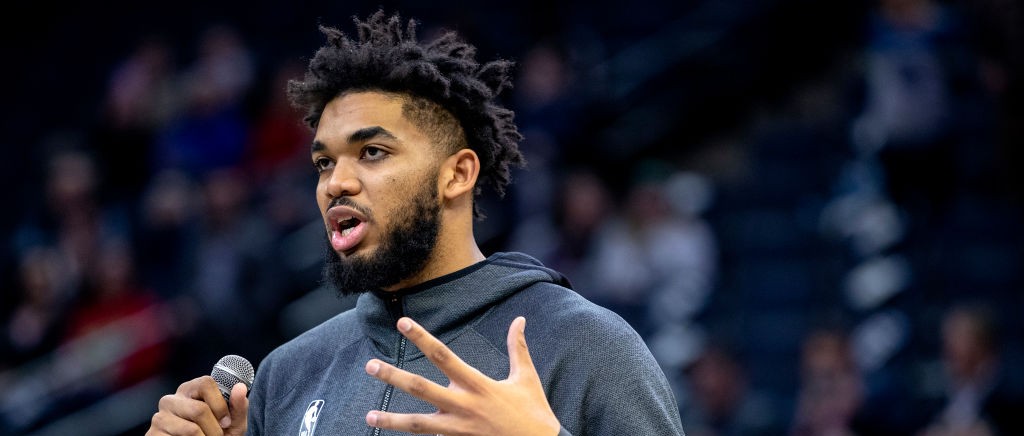 Karl-Anthony Towns Says His Mother's Strength Helped Fight Injustice