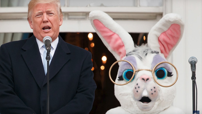 Trump Wished A Happy Easter To The 'Radical Left Maniacs'