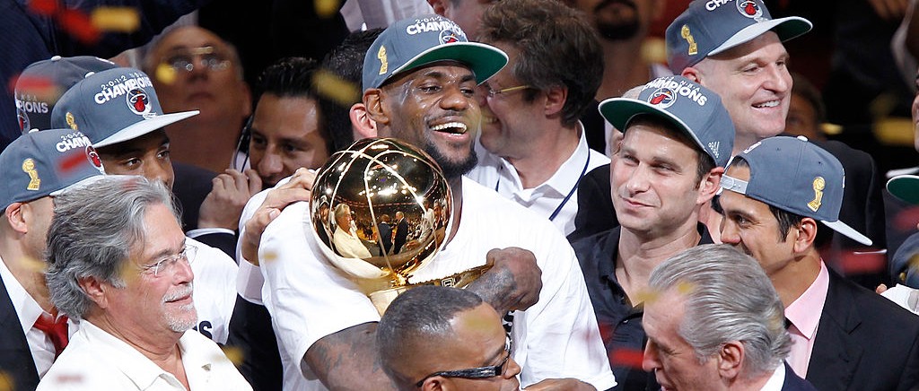 lebron first championship