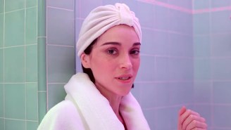 St. Vincent Interviews Rising Artists In The Bathroom On Her New ‘Shower Sessions’ Podcast