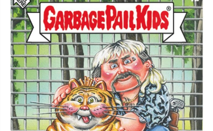 FREE POSTAGE Series 1 & 2 Garbage Pail Kids GONE JOE EXOTIC TIGER KING