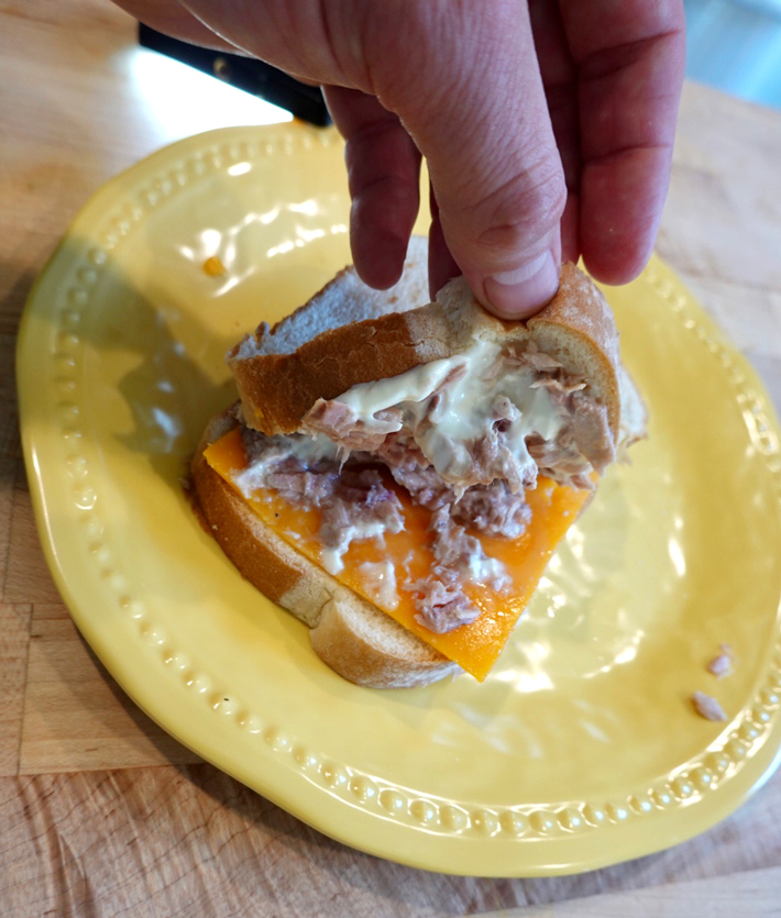 Recreating Senator Mark Warner's Viral Microwave Tuna Melt Recipe