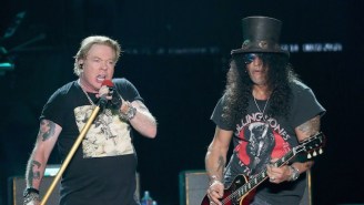 Guns N’ Roses Reference Donald Trump’s Factory Tour With ‘Live N’ Let Die’ Shirts For Charity