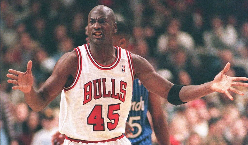 When Did Michael Jordan Change His Number From 23 to 45?