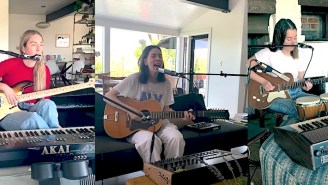Haim Join Together In An At-Home Tiny Desk Concert To Showcase Their Breezy New Music