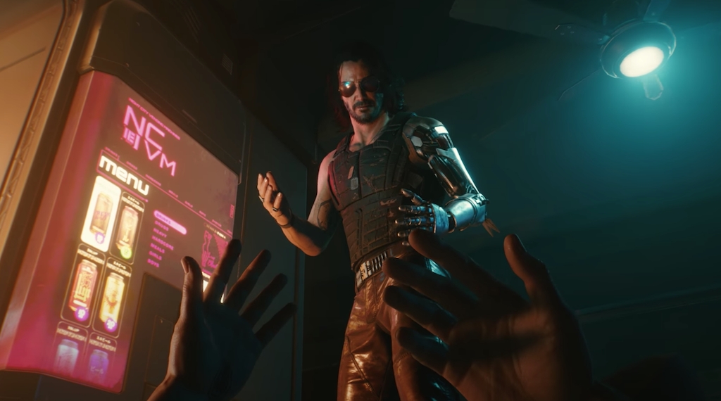 Keanu Reeves Makes A Profane Cameo In Trailer For Cyberpunk 2077   Cyberpunk 2077 