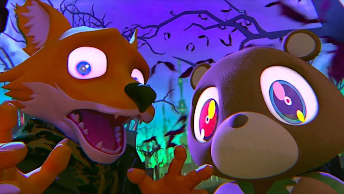 WATCH] Kid Cudi And Kanye West's 'Kids See Ghosts' Animated Show Teaser