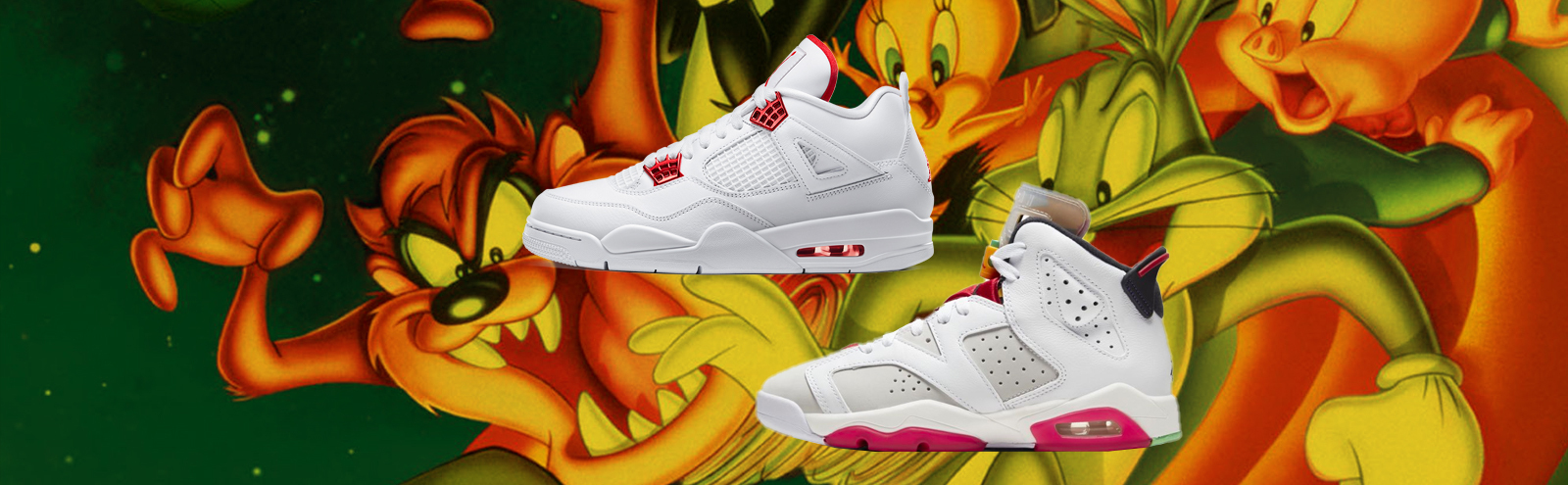 Bugs bunny jordans hot sale space jam