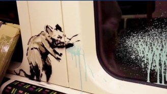 Banksy’s Latest Covid-Inspired Piece Has Been Removed From The London Underground