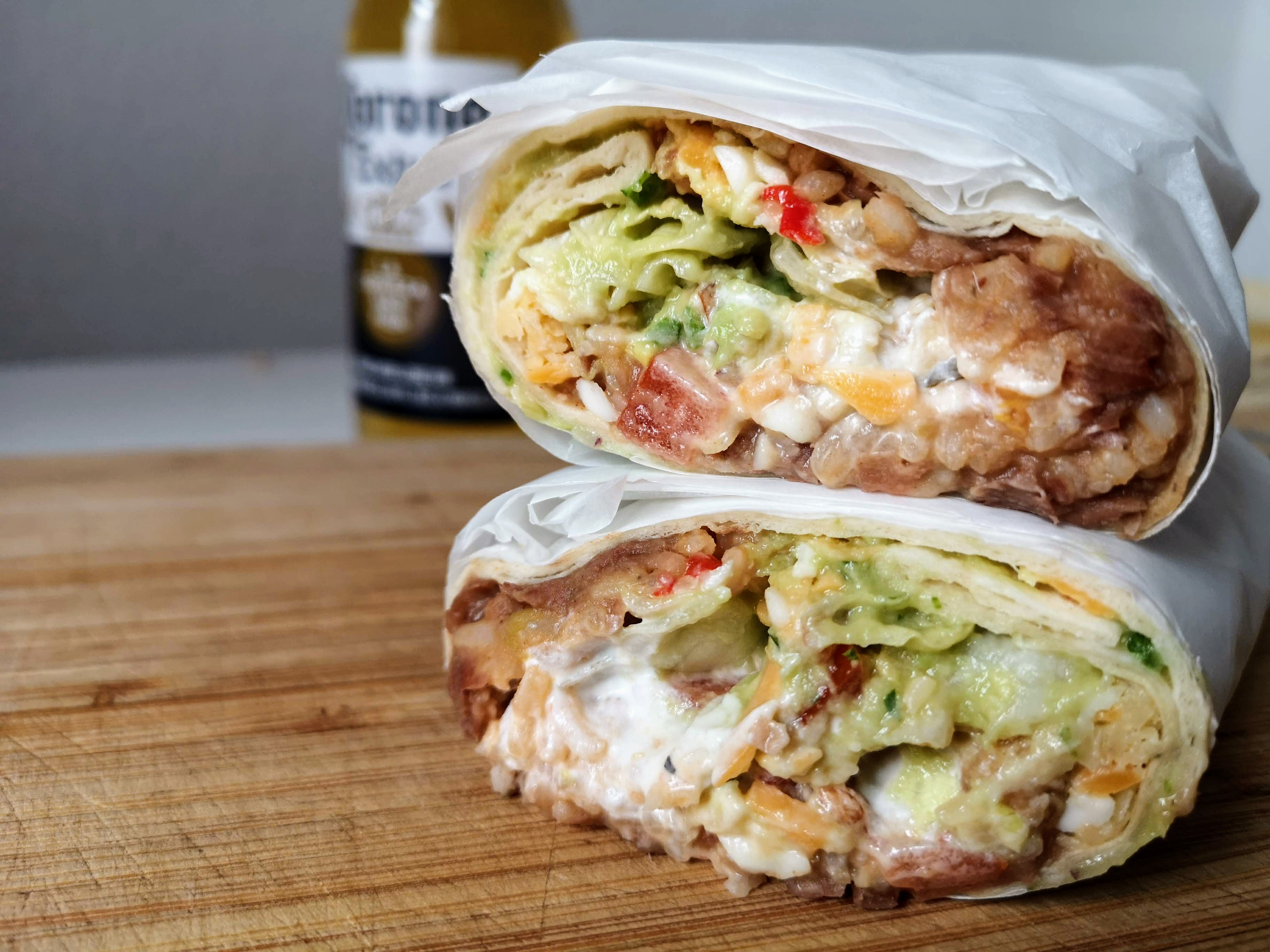 How To Make The Discontinued Taco Bell 7 Layer Burrito At Home