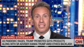 Watch CNN’s Chris Cuomo Launch Into A Profanity-Laced Rant Over Trump ‘Hocking’ Goya Beans In The Oval Office