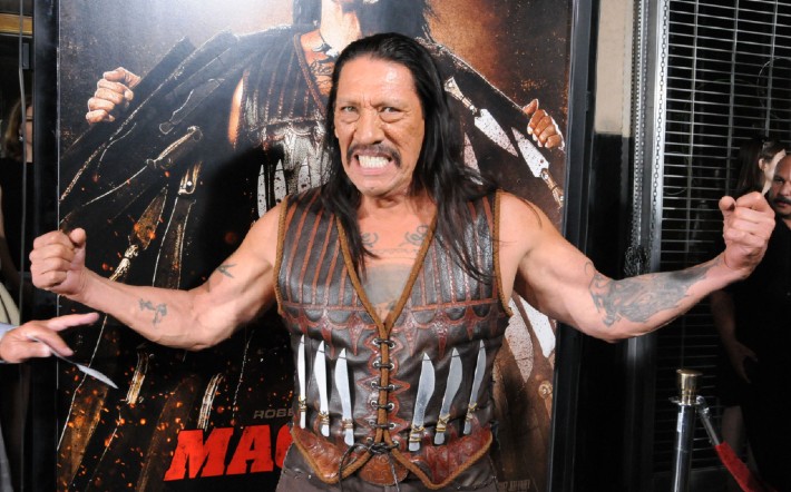 Danny Trejo - I'd love to watch the #SuperBowl with you but I have concerns  about the size and quality of your #Machete. List your score Predictions  below.. Denver Broncos got this.