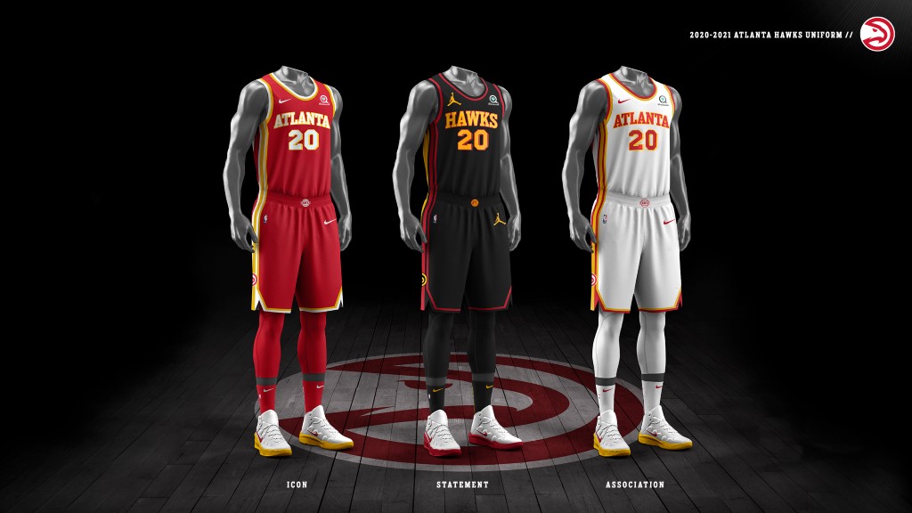 Hawks show off new uniforms, Hawks