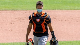 Giants Catcher Buster Posey Opted Out Of The MLB Season After The Births Of His Twin Daughters