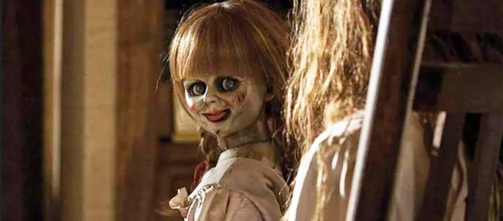 Talking cheap annabelle doll