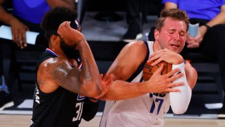 Marcus Morris Was Ejected For Hitting Luka Doncic In The Side Of The Head