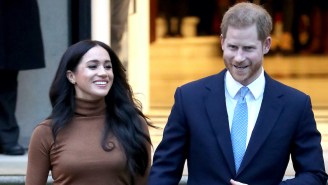 Prince Harry And Meghan Won’t Be Allowed To Stand By The Queen On Her Balcony At Her Big Rich Person Party