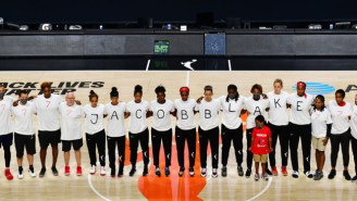 The WNBA Held A Candlelight Vigil After Striking Wednesday’s Games
