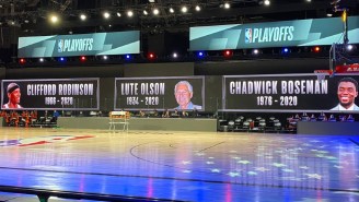 The NBA Held A Moment Of Silence For Chadwick Boseman, Lute Olson, And Cliff Robinson