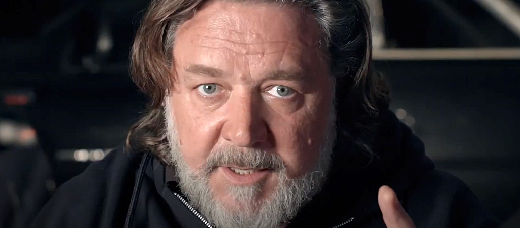 Russell Crowe Viral Video Promotes 'Unhinged' With Odd 'Gladiator' Jab