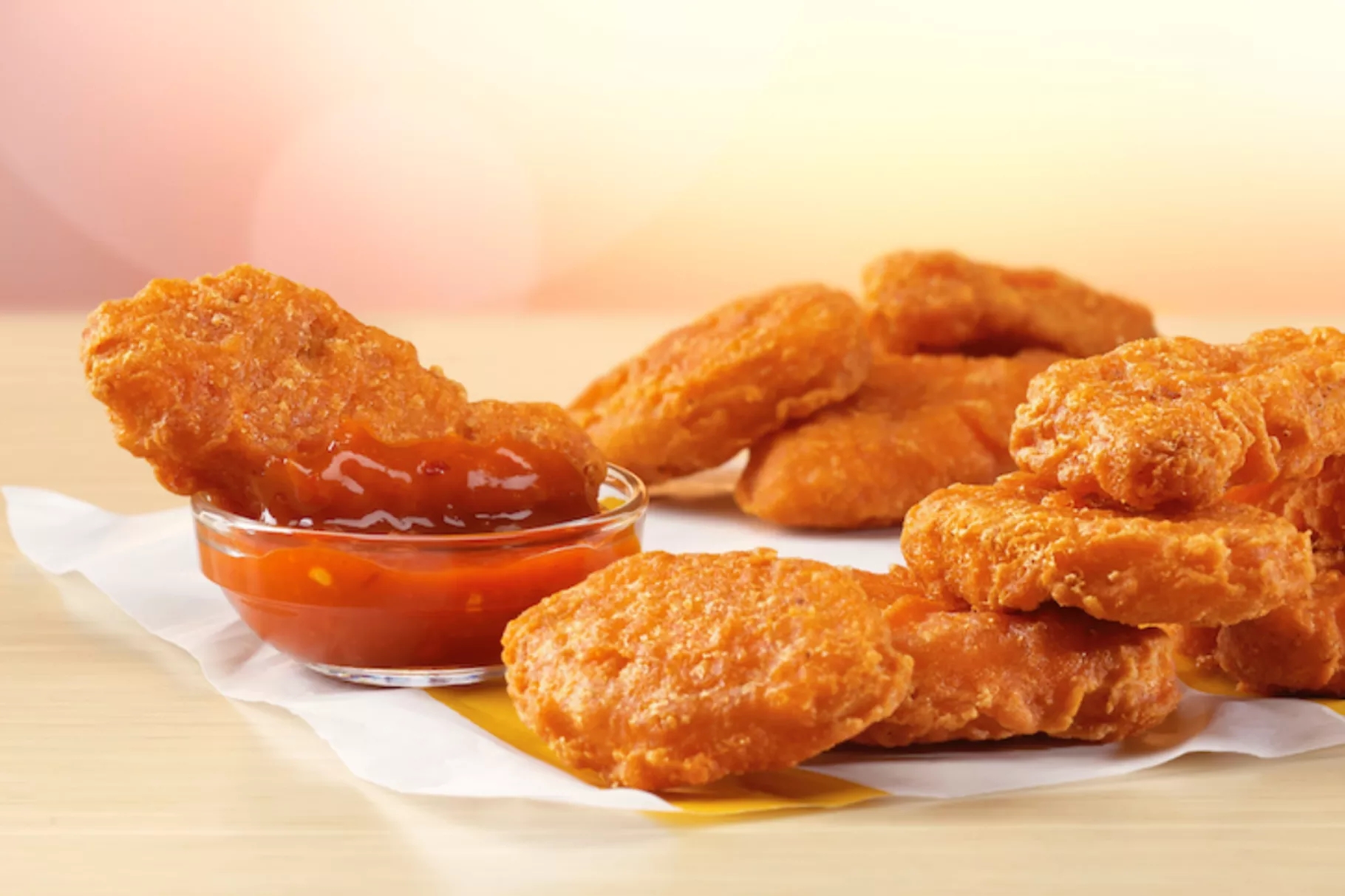 How Does McDonald's New Spicy Chicken McNugget Compare To Wendy's?
