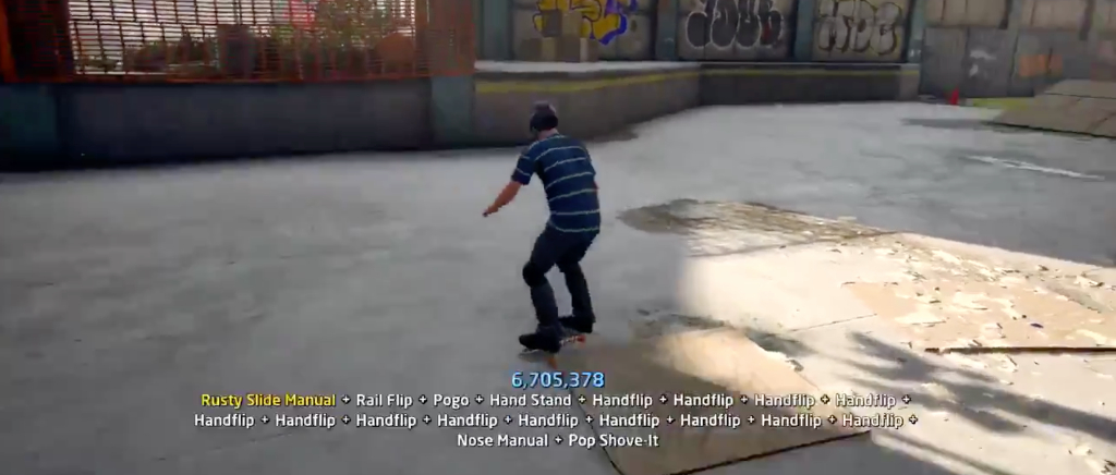 tony hawk until the wheels fall off