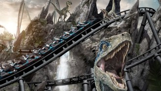 Universal’s ‘Jurassic World VelociCoaster’ Looks Scarier Than Being Chased By Actual Raptors