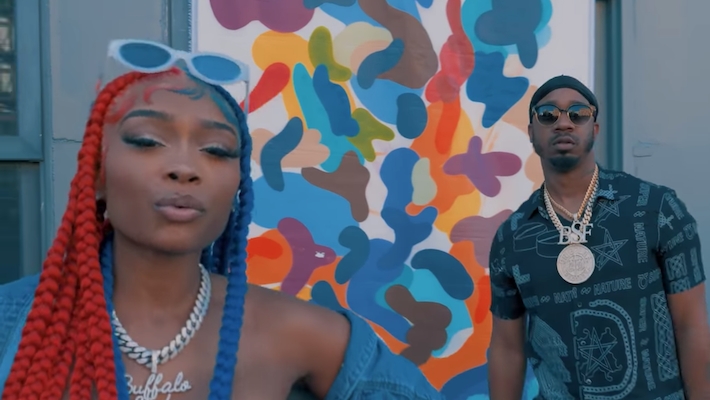 Armani Caesar And Benny The Butcher Drop Their Video For Simply Done