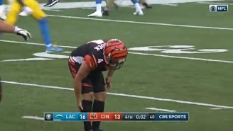 The Bengals Lost When Their Kicker Hurt His Calf Mid-Kick And Missed A Tying Field Goal