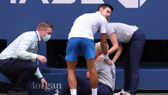 Novak Djokovic Was Disqualified From The U.S. Open For Hitting A Lineswoman With A Ball