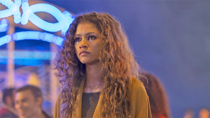 Zendaya Is Already Owning The Virtual Emmys Red Carpet For 'Euphoria'