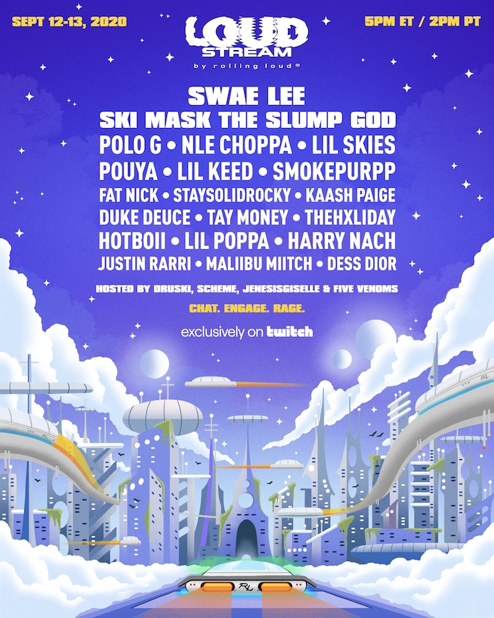 Rolling Loud's 2020 Digital Lineup Is Led By Swae Lee And NLE Choppa