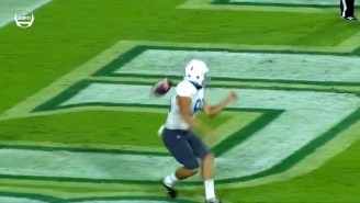 A Disastrous Punt Attempt From The Citadel Gave South Florida The Easiest Touchdown Possible