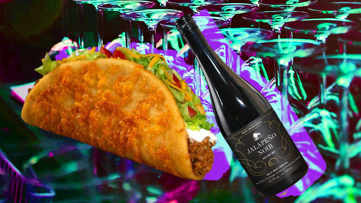 Taco Bell Has A Wine Called Jalepeño Noir That They Want You To Pair With A Chalupa
