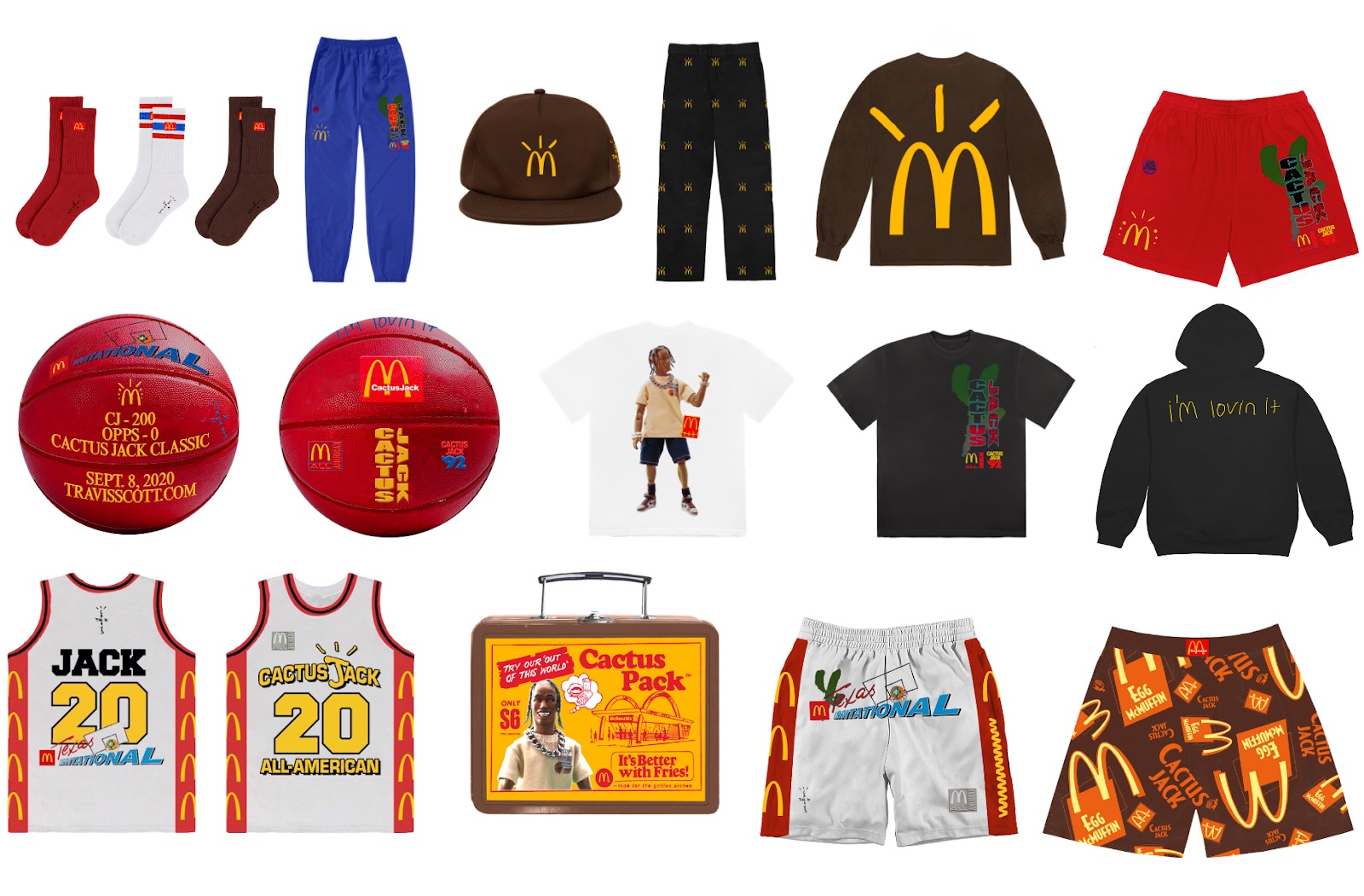 Fans React To Travis Scott And McDonald's Eclectic Merch Drop