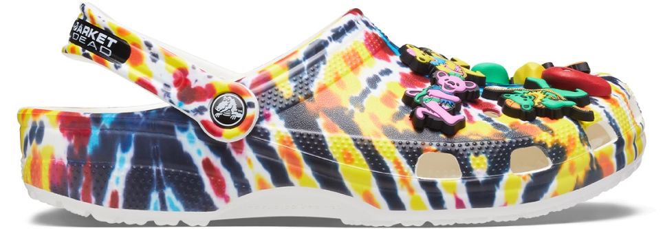 grateful dead crocs lebron