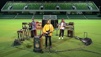 Tame Impala Play ‘Elephant’ To An Empty Soccer Arena To Celebrate The ‘FIFA 21’ World Premiere