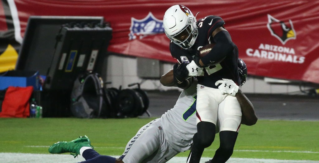 Seahawks' D.K. Metcalf chases down Cardinals' Budda Baker to save touchdown  - Sports Illustrated