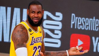 LeBron James Yelled At His Teammates For Celebrating During The Lakers Game 1 Win