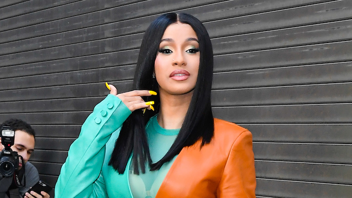 Cardi B's Louis Vuitton Handbag Obsession Is Limited To Ombré Only