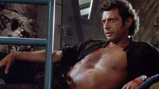 Jeff Goldblum Recreated A Classic ‘Jurassic Park’ Moment To Get Out The Vote
