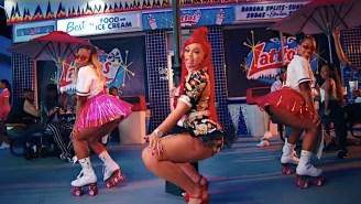 Mulatto And City Girls Run A Racy Drive-In In Their Colorful ‘In N Out’ Video