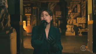 Christine And The Queens Sings ‘People, I’ve Been Sad’ From An Elegant Museum On ‘Corden’