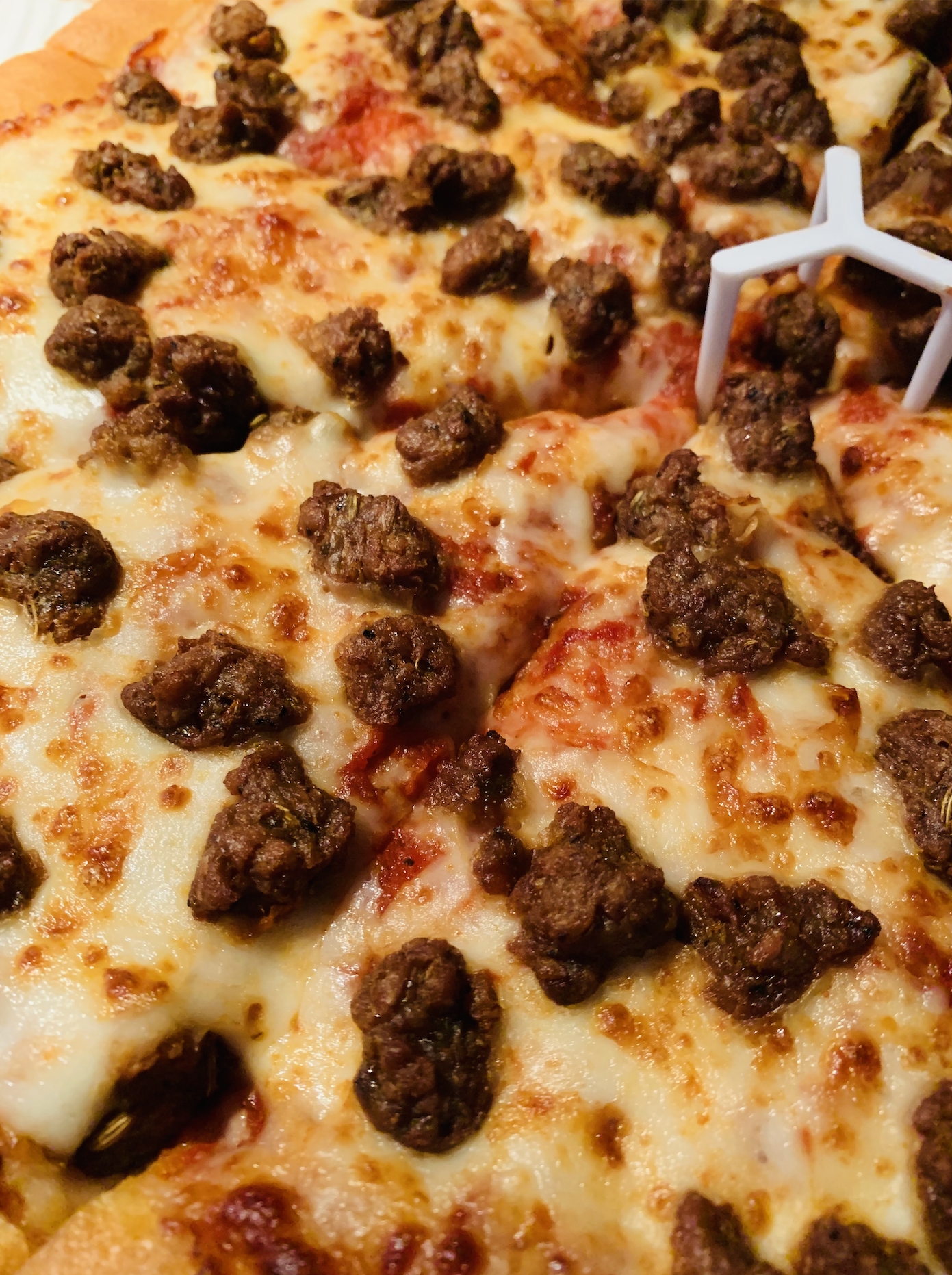 Our Review Of Pizza Hut’s New Beyond Meat Italian Sausage Pizza